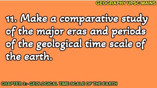 311 Comparative Study of Earths Geological Eras and Periods [upl. by Nac83]