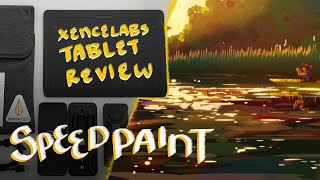 Speedpaint  Xencelabs Tablet Review [upl. by Mrots413]