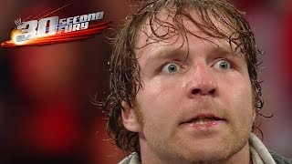 30Second Fury  Dean Ambrose [upl. by Ayt]