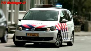 POLITIE VERSNELLER GELUID  Dutch police siren fast sound [upl. by Dahraf]