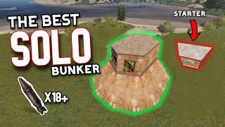 The BEST SOLO BUNKER RUST Base Design 2021 [upl. by Maximilien]