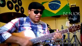 CIFRA021 O TELEFONE TOCOU NOVAMENTE  JORGE BEN JOR Cover [upl. by Ahsyt]