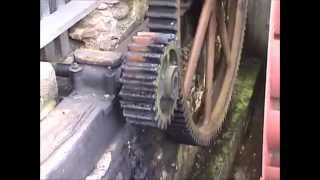 Woodsons Mill Virginia Miller Waterwheel Grist Mill Stoneground Grains [upl. by Itram]