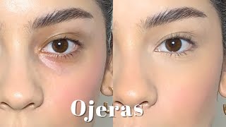 ¿Cómo corregir ojeras  Sin exceso de maquillaje  María Camila Aldana [upl. by Portland]