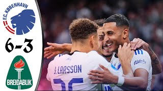 FC København vs Breidablik 63 Highlights  Champions League 20232024  FC Köbenhavn  Breiðablik [upl. by Klotz787]