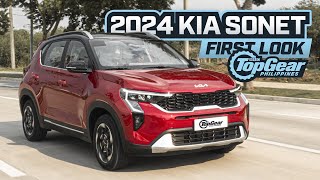 2024 Kia Sonet preview Stonic successor now in PH with P758k starting price  Top Gear Philippines [upl. by Thebazile]