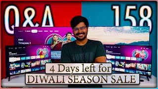 Diwali Sale 🔥4 Days Left⚡Samsung 32 inch TV Launched 📺 Live QampA 158 [upl. by Letnohs]