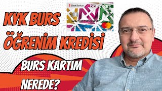 KYK BURS VE ÖĞRENİM KREDİSİ BANKKART GENÇ NEREDE BURS ZAMMI RESMİ AÇIKLAMA BELLİ OLDU MU para [upl. by Elyc]