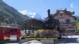 Les 5 bonnes raisons daller à Chamonix [upl. by Heyman]