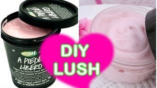 CREMA PIEDI quotA piede liberoquot LUSH FAI DA TE Fair Trade Foot Lotion DIY  Le Ricette di Jennifer [upl. by Keverian283]