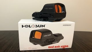 Holosun HS510C Unboxing and Overview [upl. by Burkhart701]