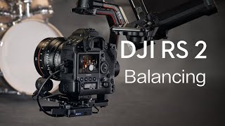 DJI RS 2  How to Perfectly Balance Your Gimbal With Few Steps [upl. by Pace]