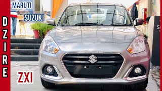 2021 Maruti Suzuki Dzire Zxi 🔥 detailed walkaround review features amp OnRoad Price [upl. by Dirrej]