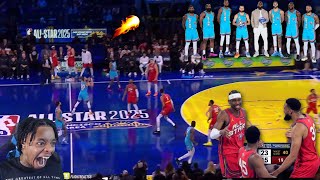 FlightReacts To The FULL 2025 Official NBA AllStar Game [upl. by Recnal519]