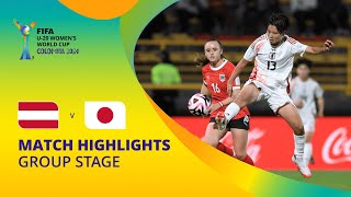 Austria v Japan  FIFA U20 Womens World Cup Colombia 2024  Match Highlights [upl. by Nuahsal]