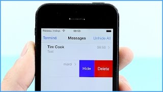 HiddenConvos  Cacher des conversations SMS [upl. by Ybur159]