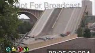 080107 Minneapolis I35w Bridge Collapse News Video BRoll [upl. by Kenwood]