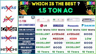 Best 15 Ton AC in India 2024⚡LG vs Lloyd vs Panasonic vs Daikin Air Conditioner⚡Top AC in India [upl. by Sansen]