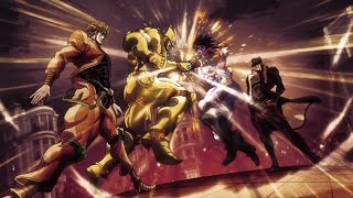 JJBA Stardust Crusaders Jotaro vs Dio Full fight [upl. by Saxon]