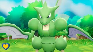 HOW TO GET Scyther in Pokémon Lets Go Pikachu Version Exclusive [upl. by Brinkema]