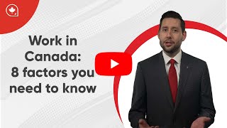 Work in Canada 8 Facts You Need to Know [upl. by Oigres]