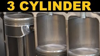 Inline 3 Cylinder Engine  Explained [upl. by Hsevahb]