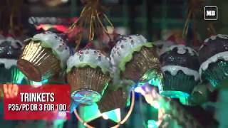 Price hike in Christmas decors sold at Dapitan to start next week [upl. by Yrotciv]