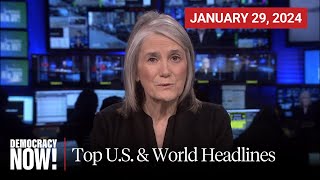 Top US amp World Headlines — January 29 2024 [upl. by Okun581]