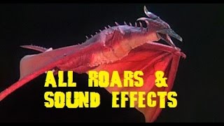 All Rodan Roars amp Sound Effects 19562004 [upl. by Yonita116]