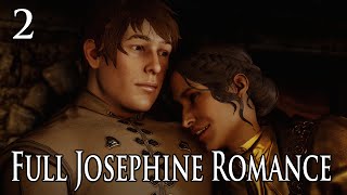 Dragon Age Inquisition  Josephine Full Romance Scenes Part 2 [upl. by Teplica216]