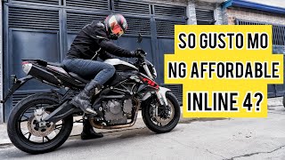 Benelli TNT 600i  Full Review Sound Check First Ride  Jao Moto [upl. by Grega]