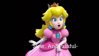 Princess Peach’s BloodCurdling Scream In 15 Voice Variations [upl. by Rennold]