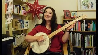 Banjo lesson 1  Intro and basic frailing strum Beginners tutorial  frailing  clawhammer banjo [upl. by Elisee]