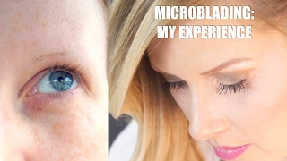 Microblading My Eyebrows My Experience [upl. by Ahsenroc]