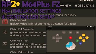 Retroid Pocket 2 N64 M64Plus FZ Emulator Performance amp Controller Settings [upl. by Goulder319]