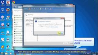 Hướng dẫn tắt bật Windows Defender trong Win 7 [upl. by Halpern]
