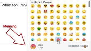 WhatsApp Emojis and their real meanings [upl. by Noslien463]