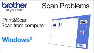 Fix scan problems with iPrintampScan Windows – scanning from the computer [upl. by Edobalo626]