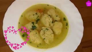 Knedle Za Supu  Kako Ih Najlakse Napraviti  Dumplings for Soup [upl. by Leoj]