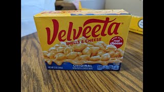 Velveeta Shells amp Cheese Original Review [upl. by Arihday]