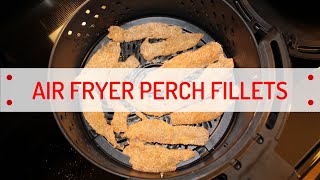 Air Fryer Perch  Fish Fillets [upl. by Anitreb162]