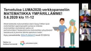 Paneelikeskustelu Matematiikka ympärillämme [upl. by Schwitzer26]