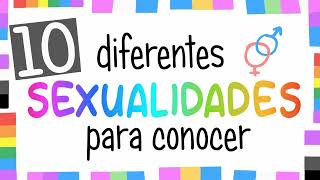 10 SEXUALIDADES Diferentes Explicadas 🏳️‍🌈  Psych2Go ESPAÑOL [upl. by Elladine966]