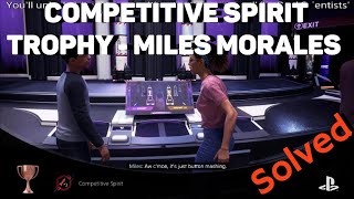 Competitive Spirit Trophy  SpiderMan Miles Morales [upl. by Liliane]