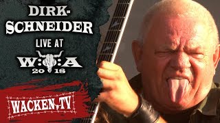 Dirkschneider  Balls to the Wall  Live at Wacken Open Air 2018 [upl. by Lemmy661]