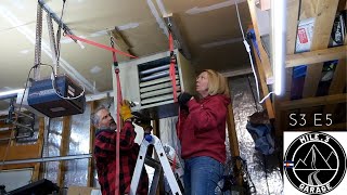 Homeowners Garage Heater Install [upl. by Eiralam]