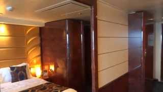 MSC Fantasia Yacht Club Deluxe Suite Tour [upl. by Ahsot456]