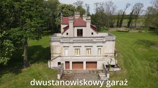 Dworek XIX wiek Węgorzewo Wielkopolska [upl. by Yetta]