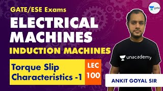 Torque Slip Characteristics  1  Electrical Machines  Lec 100  GATE amp ESE EE ECE  Ankit Goyal [upl. by Chivers]