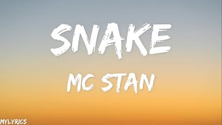 MC STΔN  SNAKE LYRICS [upl. by Tandie]